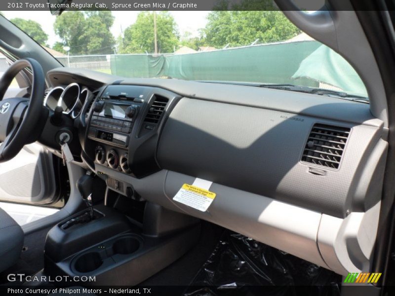 Spruce Green Mica / Graphite 2012 Toyota Tacoma Regular Cab