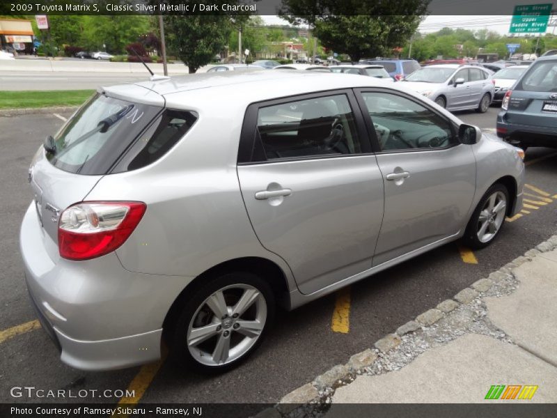 Classic Silver Metallic / Dark Charcoal 2009 Toyota Matrix S