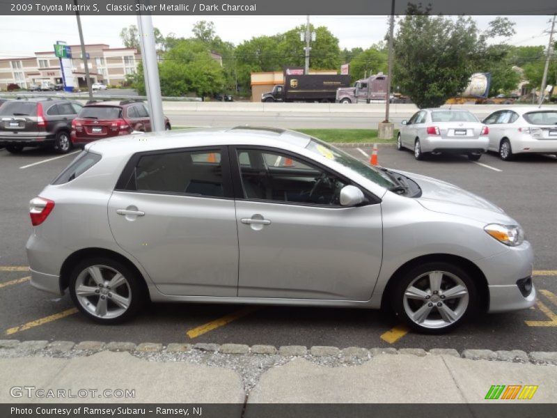 Classic Silver Metallic / Dark Charcoal 2009 Toyota Matrix S