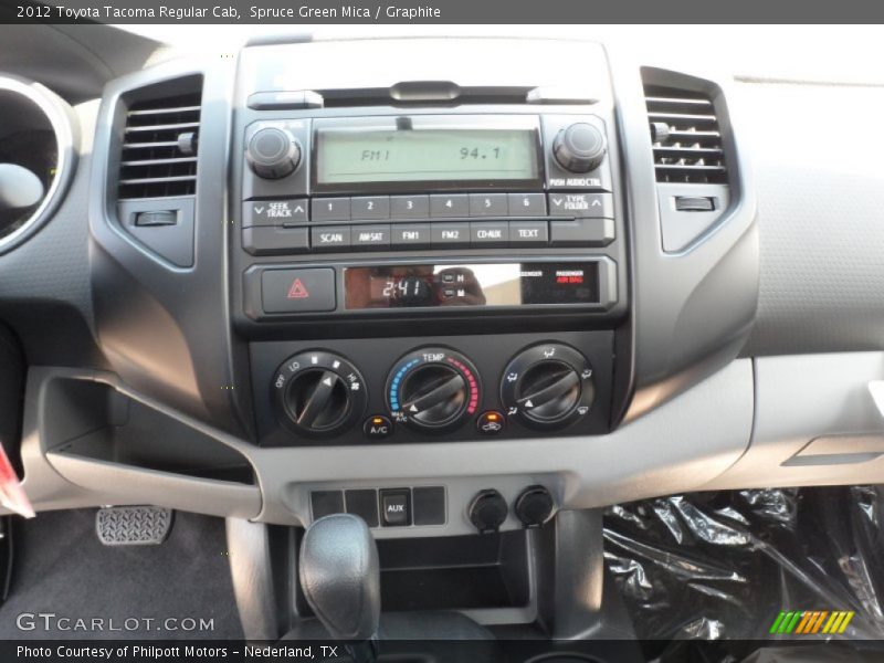 Spruce Green Mica / Graphite 2012 Toyota Tacoma Regular Cab