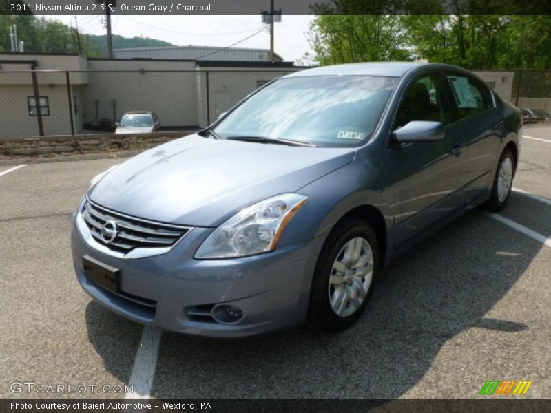 Ocean Gray / Charcoal 2011 Nissan Altima 2.5 S