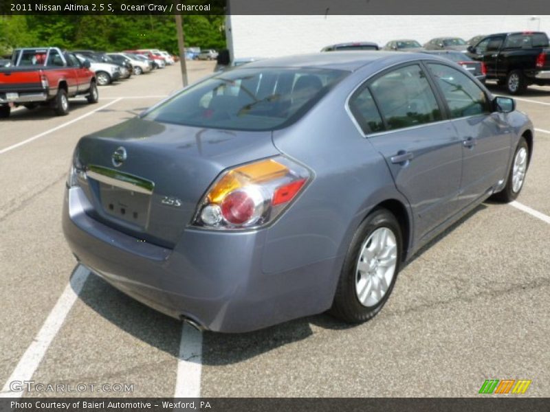 Ocean Gray / Charcoal 2011 Nissan Altima 2.5 S
