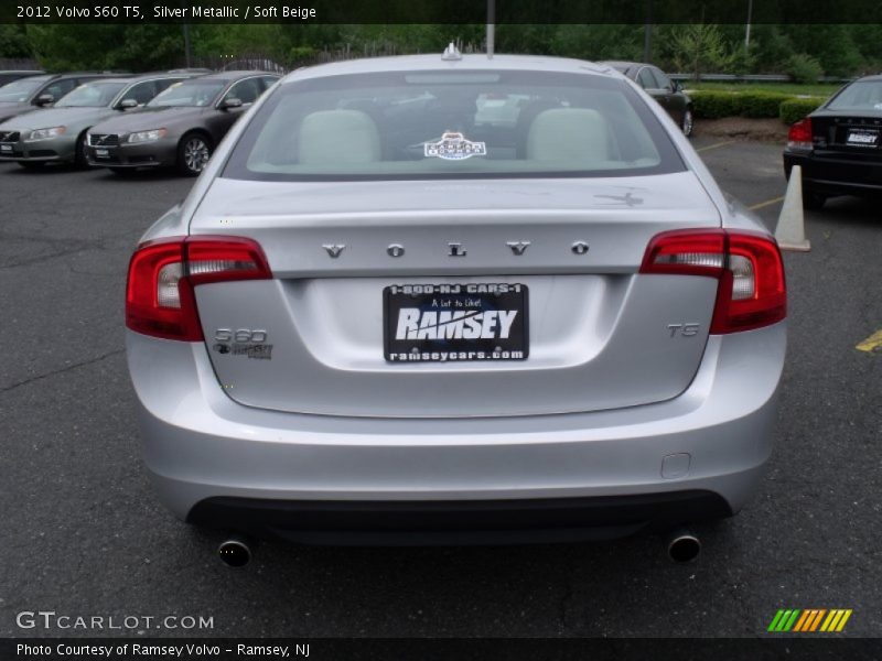 Silver Metallic / Soft Beige 2012 Volvo S60 T5
