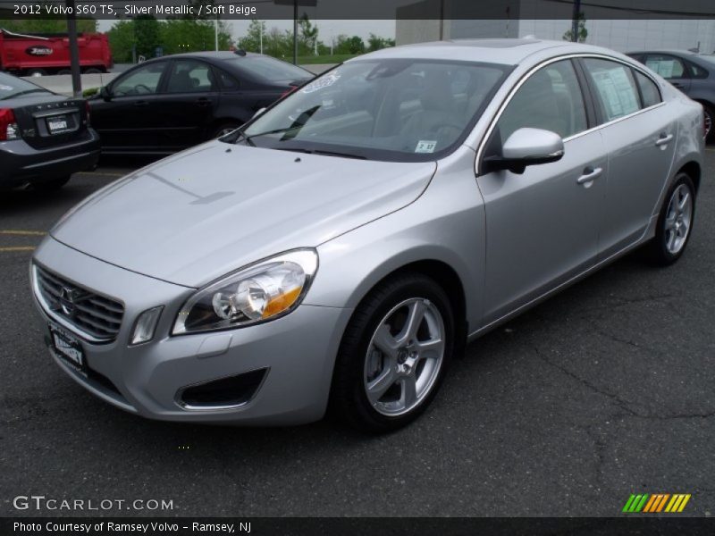 Silver Metallic / Soft Beige 2012 Volvo S60 T5