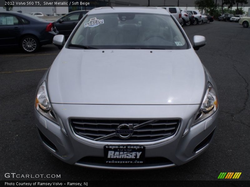 Silver Metallic / Soft Beige 2012 Volvo S60 T5