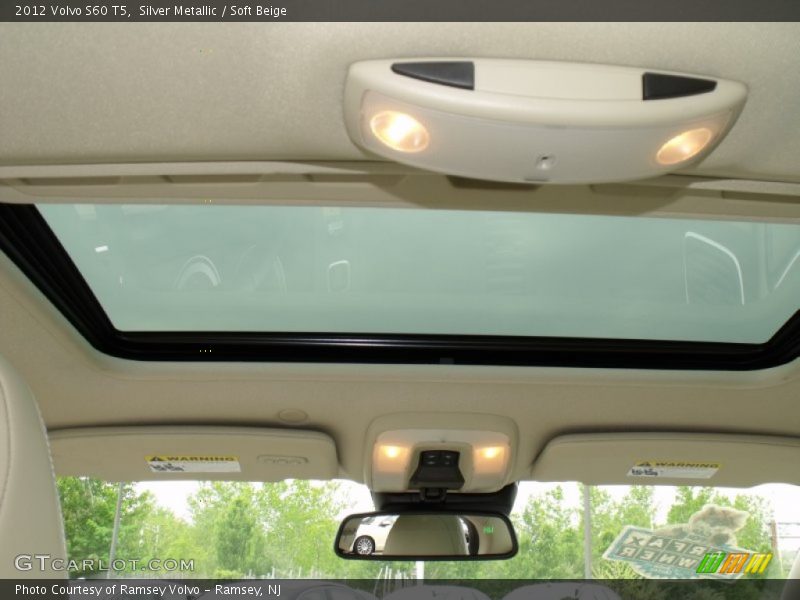 Silver Metallic / Soft Beige 2012 Volvo S60 T5