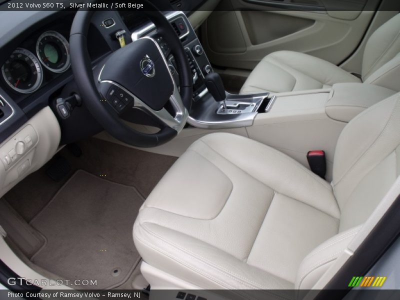 Silver Metallic / Soft Beige 2012 Volvo S60 T5