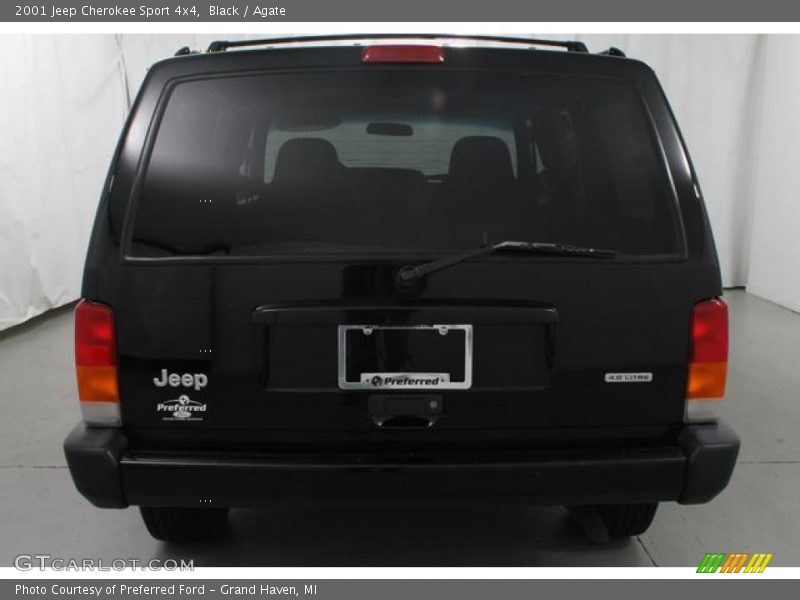 Black / Agate 2001 Jeep Cherokee Sport 4x4