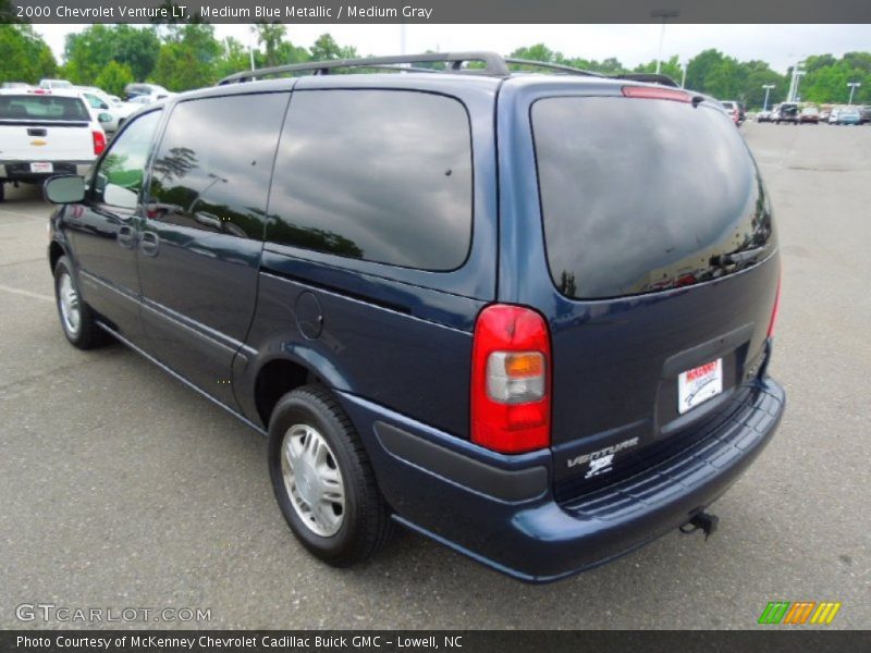 Medium Blue Metallic / Medium Gray 2000 Chevrolet Venture LT