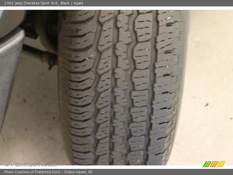 Black / Agate 2001 Jeep Cherokee Sport 4x4