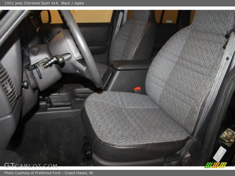 Black / Agate 2001 Jeep Cherokee Sport 4x4