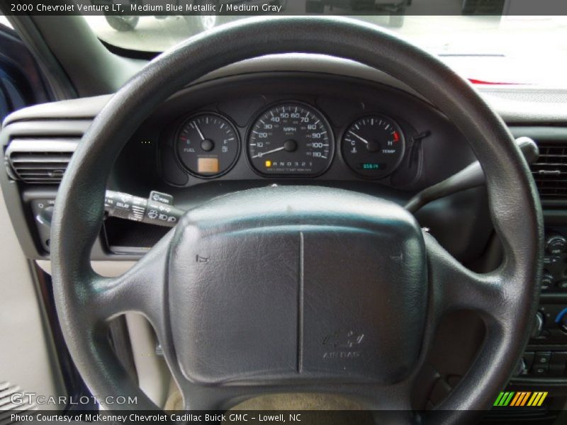 Medium Blue Metallic / Medium Gray 2000 Chevrolet Venture LT