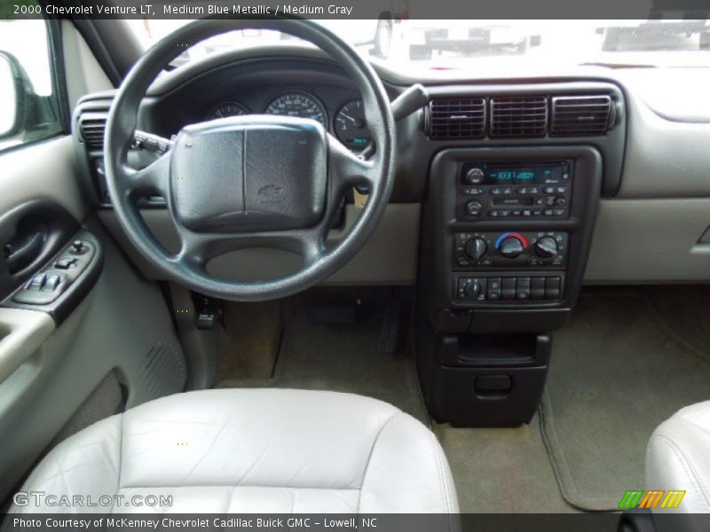 Medium Blue Metallic / Medium Gray 2000 Chevrolet Venture LT