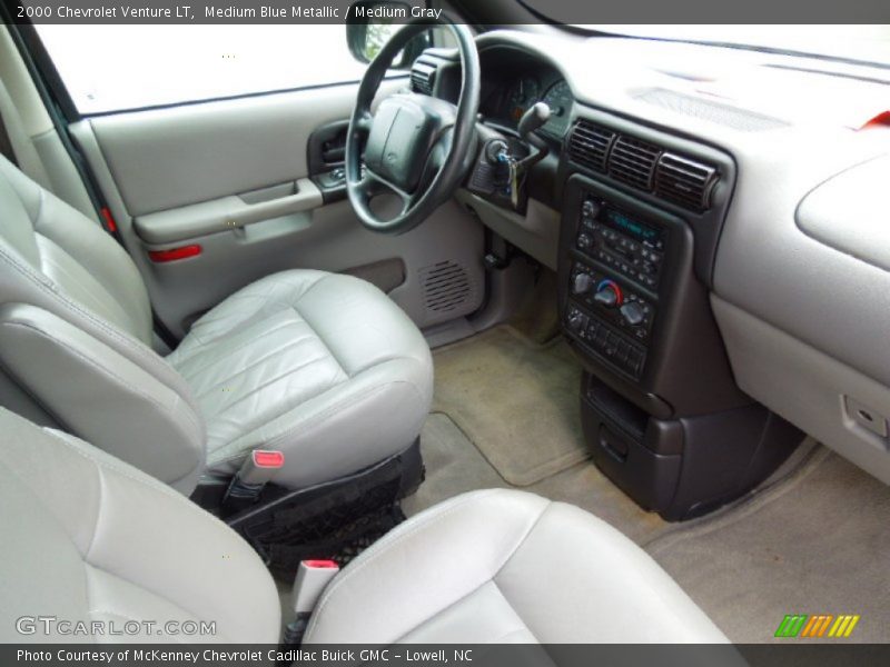 Medium Blue Metallic / Medium Gray 2000 Chevrolet Venture LT