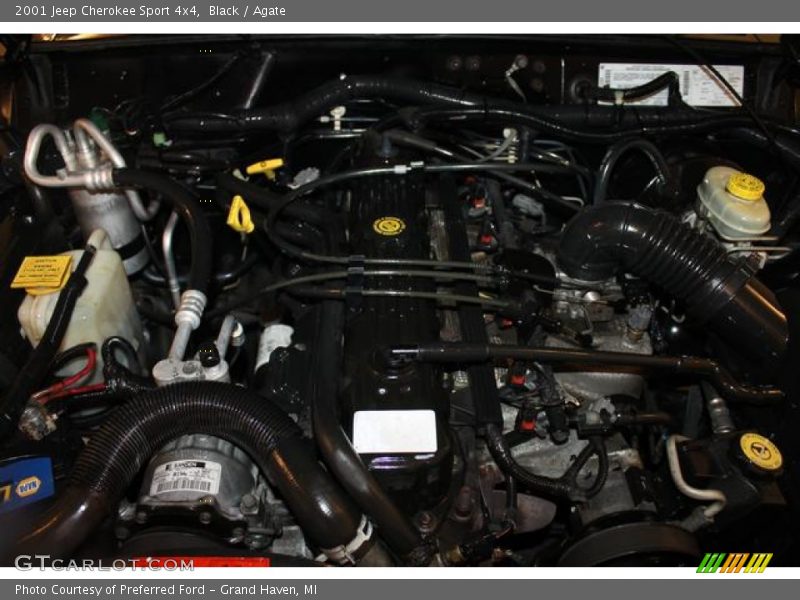 Black / Agate 2001 Jeep Cherokee Sport 4x4