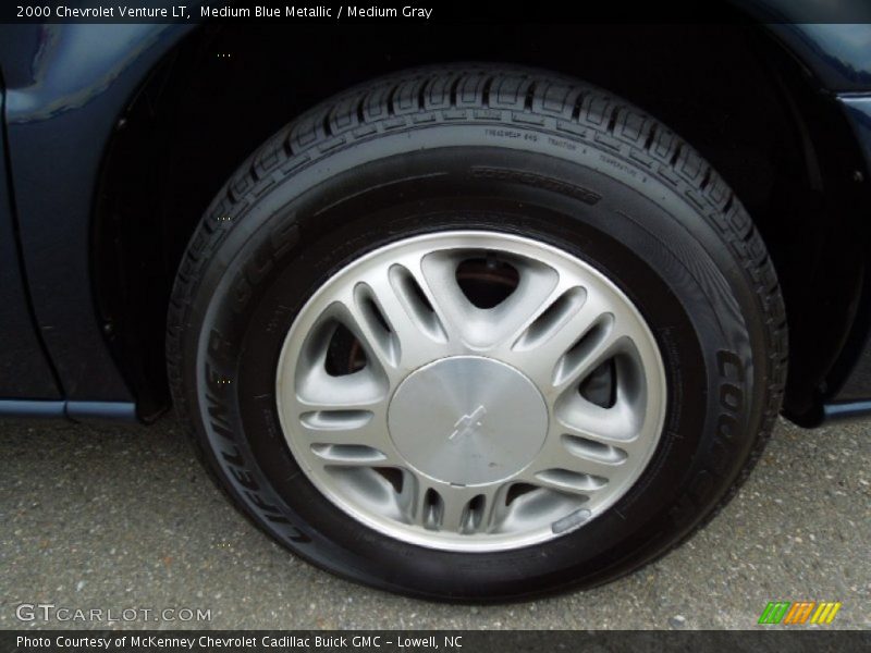 Medium Blue Metallic / Medium Gray 2000 Chevrolet Venture LT