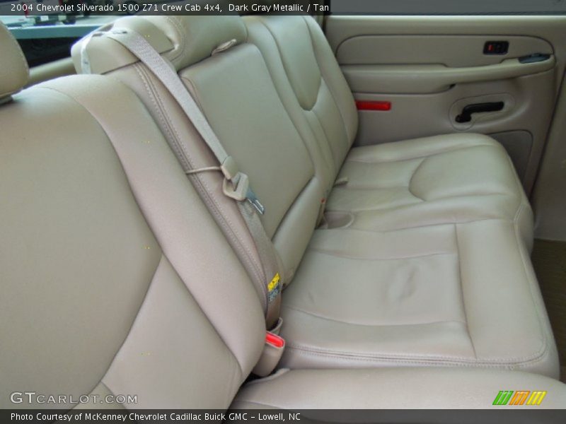 Dark Gray Metallic / Tan 2004 Chevrolet Silverado 1500 Z71 Crew Cab 4x4