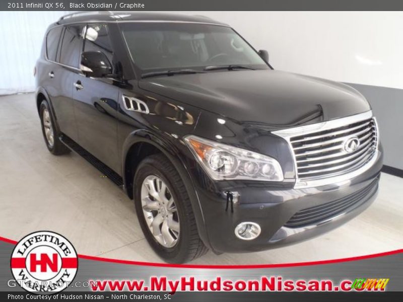 Black Obsidian / Graphite 2011 Infiniti QX 56