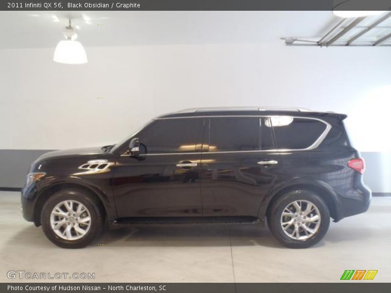 Black Obsidian / Graphite 2011 Infiniti QX 56