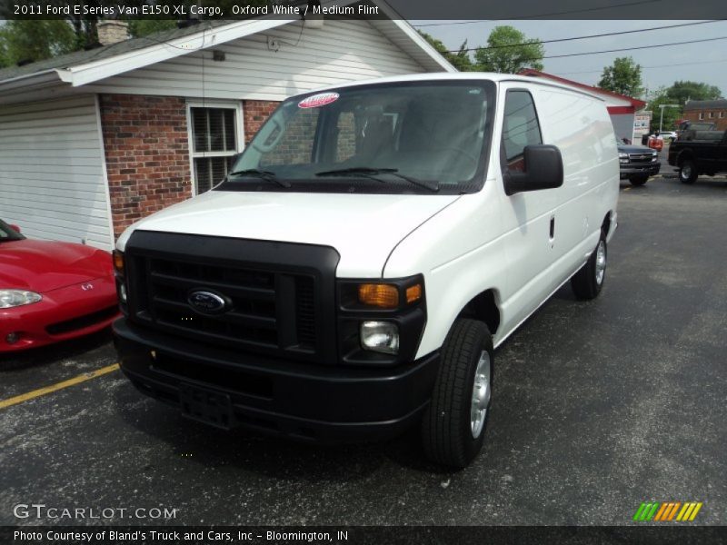 Oxford White / Medium Flint 2011 Ford E Series Van E150 XL Cargo