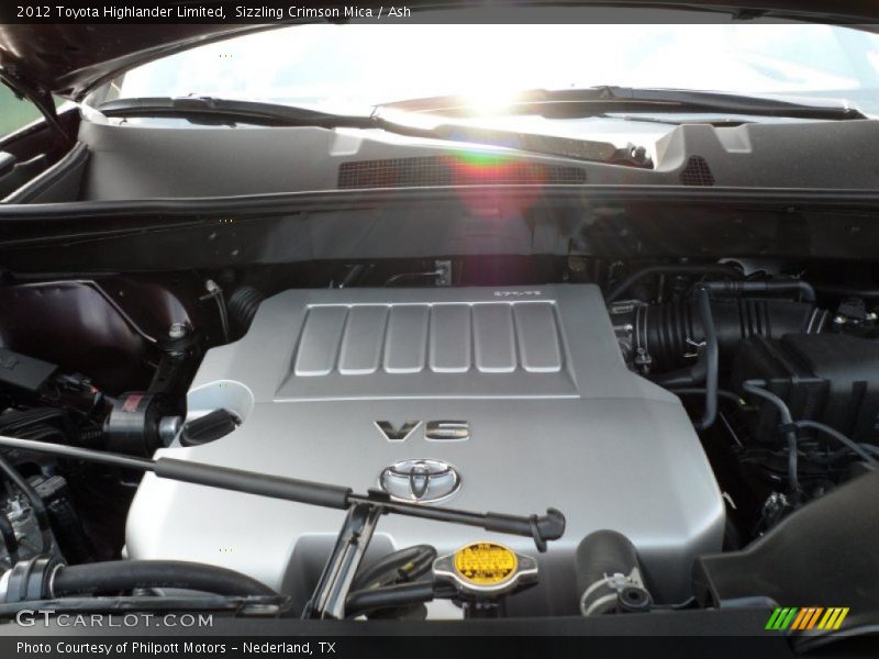 Sizzling Crimson Mica / Ash 2012 Toyota Highlander Limited