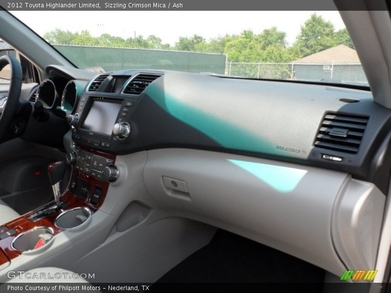 Sizzling Crimson Mica / Ash 2012 Toyota Highlander Limited