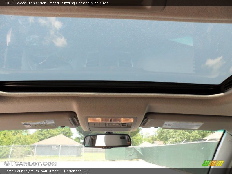 Sizzling Crimson Mica / Ash 2012 Toyota Highlander Limited