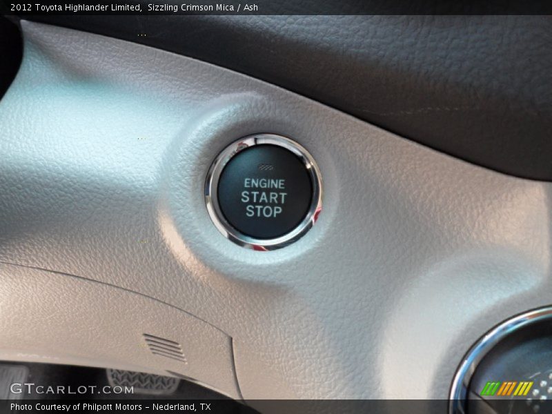 Sizzling Crimson Mica / Ash 2012 Toyota Highlander Limited
