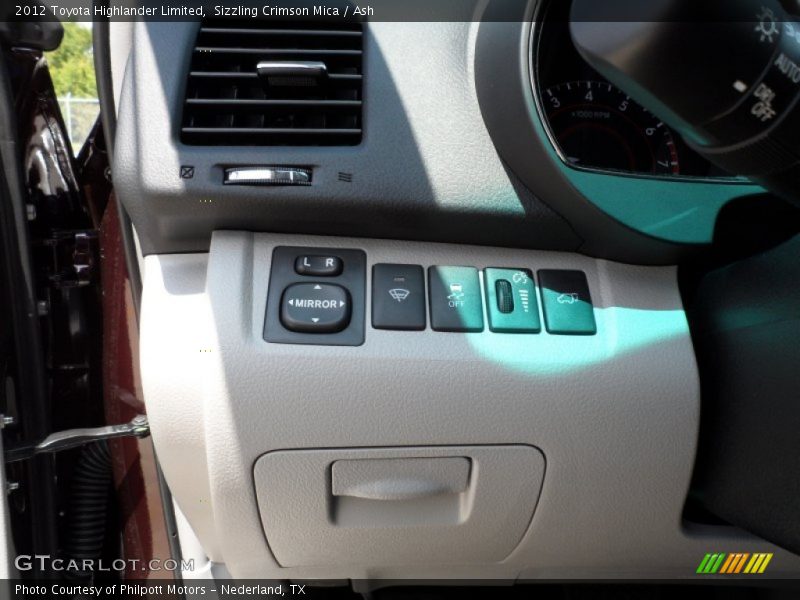 Sizzling Crimson Mica / Ash 2012 Toyota Highlander Limited