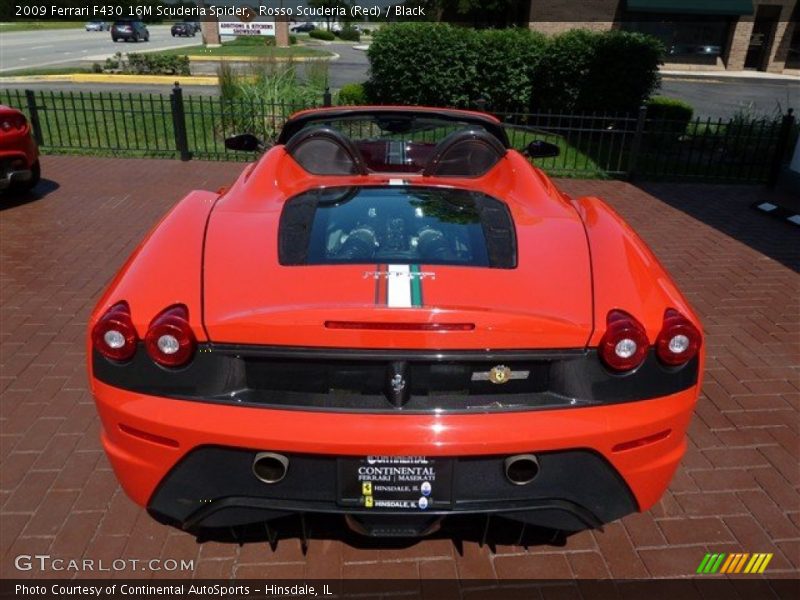 Rosso Scuderia (Red) / Black 2009 Ferrari F430 16M Scuderia Spider