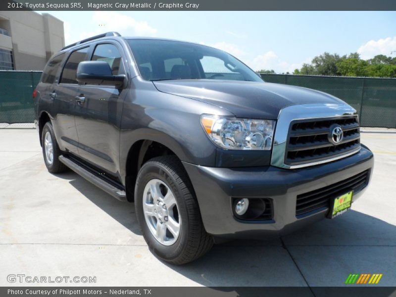 Magnetic Gray Metallic / Graphite Gray 2012 Toyota Sequoia SR5