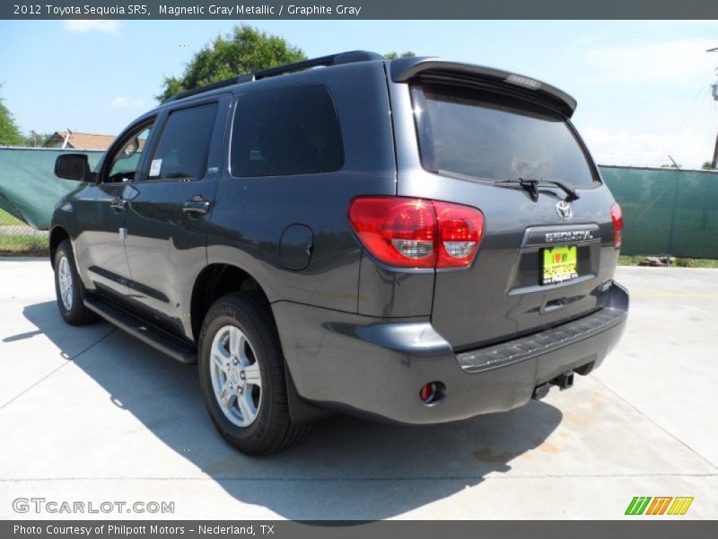 Magnetic Gray Metallic / Graphite Gray 2012 Toyota Sequoia SR5