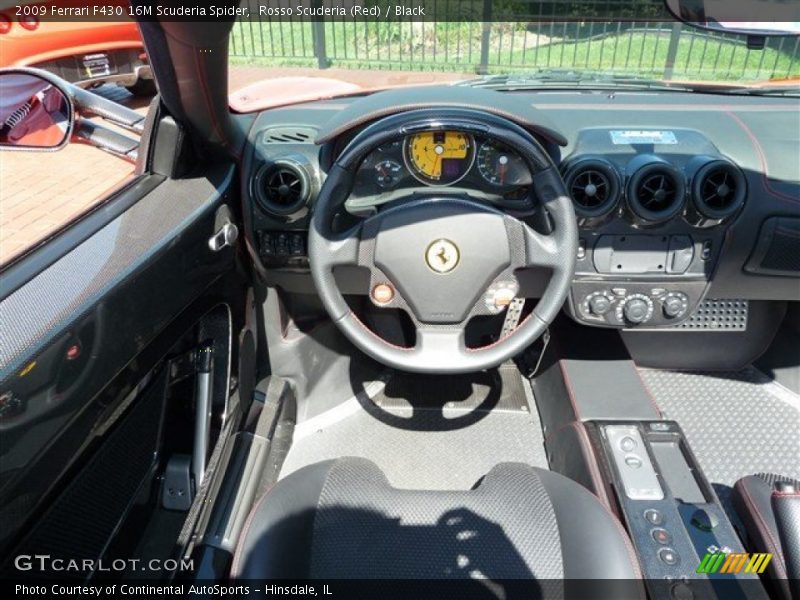 Rosso Scuderia (Red) / Black 2009 Ferrari F430 16M Scuderia Spider