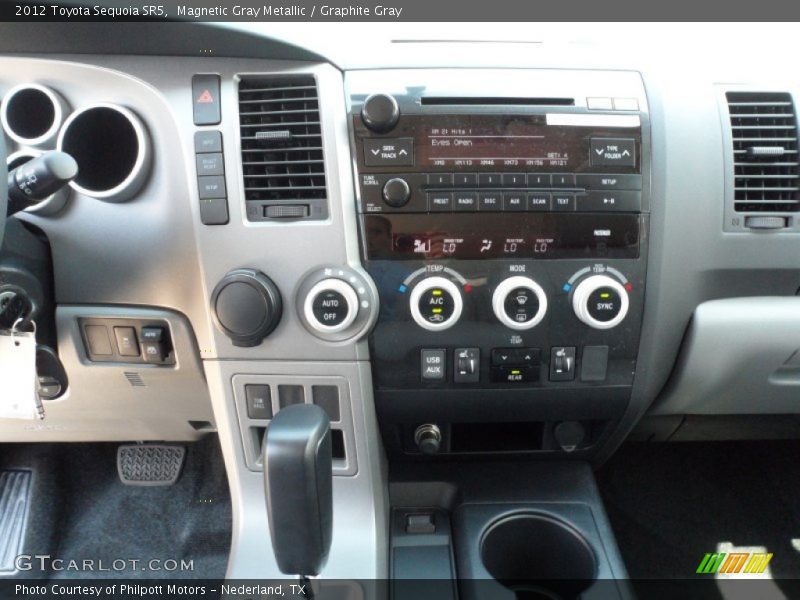 Magnetic Gray Metallic / Graphite Gray 2012 Toyota Sequoia SR5