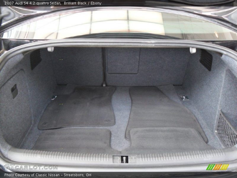 Brilliant Black / Ebony 2007 Audi S4 4.2 quattro Sedan