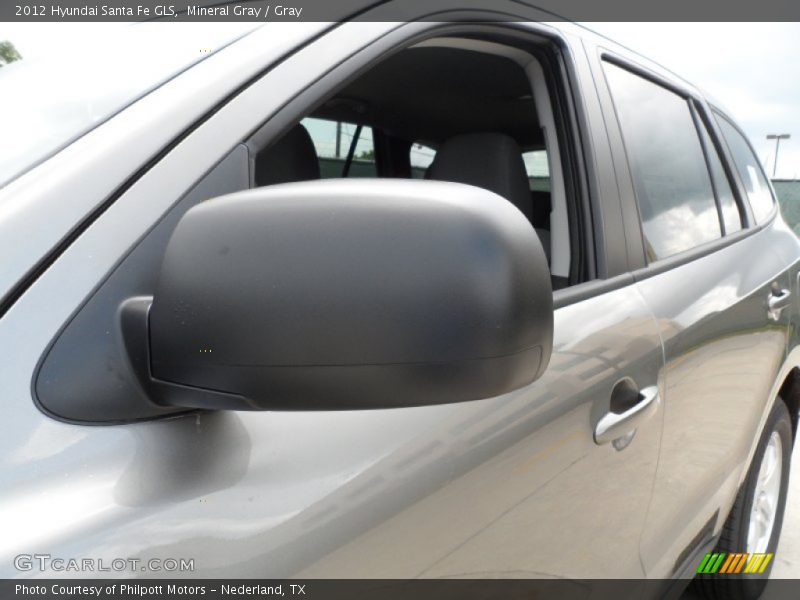 Mineral Gray / Gray 2012 Hyundai Santa Fe GLS