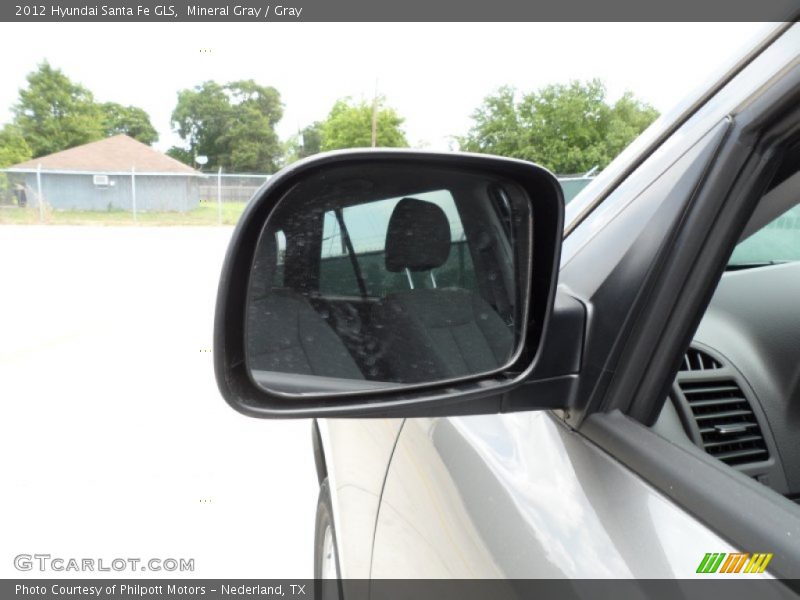 Mineral Gray / Gray 2012 Hyundai Santa Fe GLS