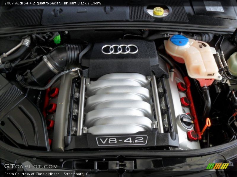 Brilliant Black / Ebony 2007 Audi S4 4.2 quattro Sedan