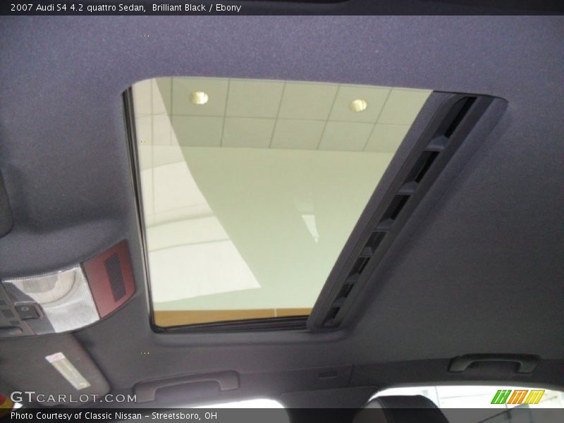 Brilliant Black / Ebony 2007 Audi S4 4.2 quattro Sedan