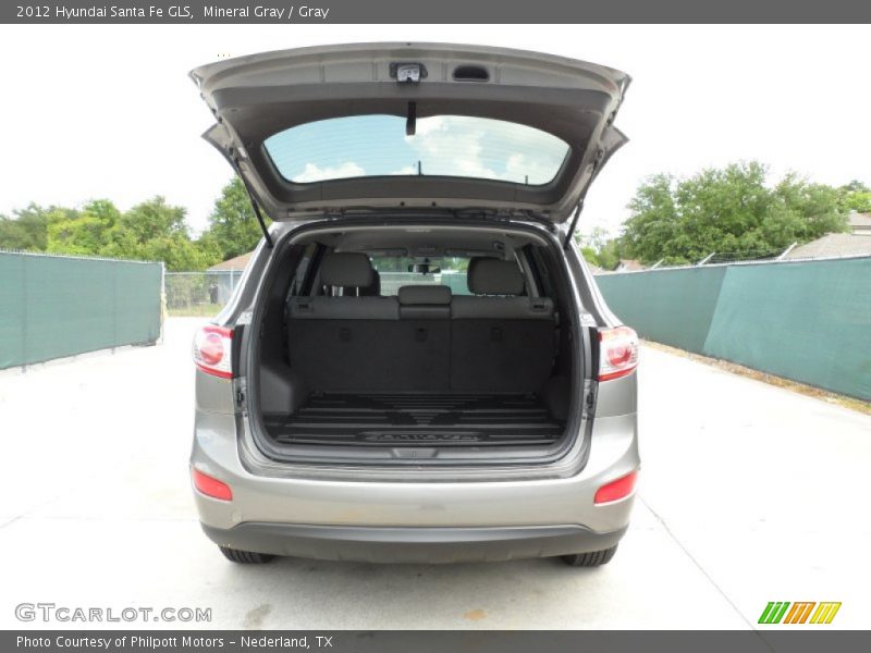 Mineral Gray / Gray 2012 Hyundai Santa Fe GLS