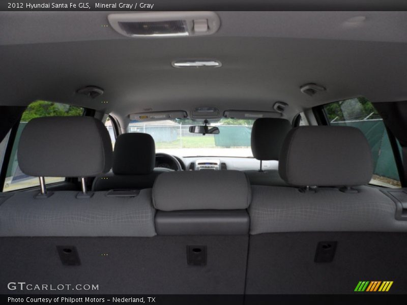 Mineral Gray / Gray 2012 Hyundai Santa Fe GLS