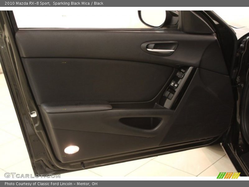 Sparkling Black Mica / Black 2010 Mazda RX-8 Sport