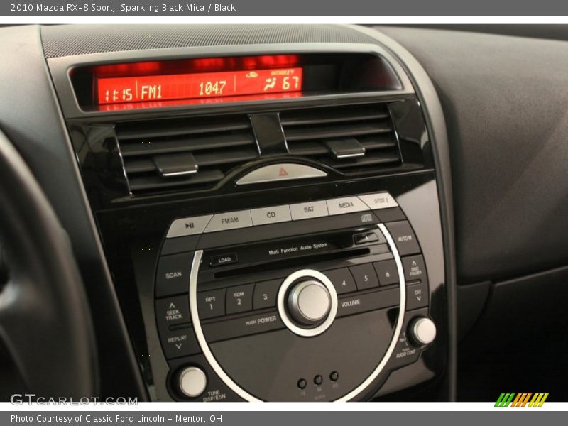 Sparkling Black Mica / Black 2010 Mazda RX-8 Sport