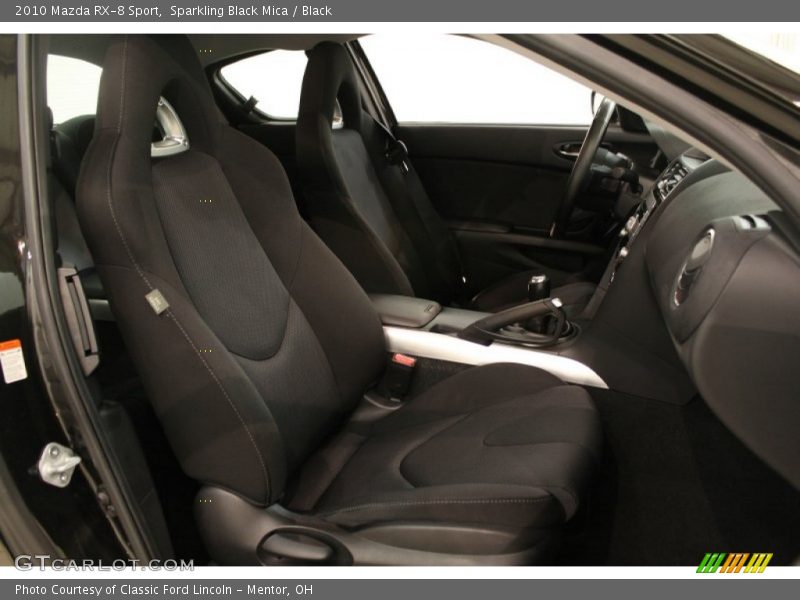 Sparkling Black Mica / Black 2010 Mazda RX-8 Sport
