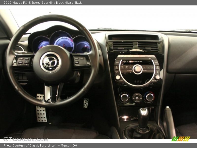Sparkling Black Mica / Black 2010 Mazda RX-8 Sport