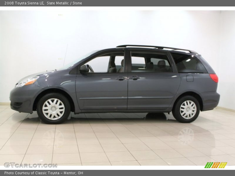 Slate Metallic / Stone 2008 Toyota Sienna LE