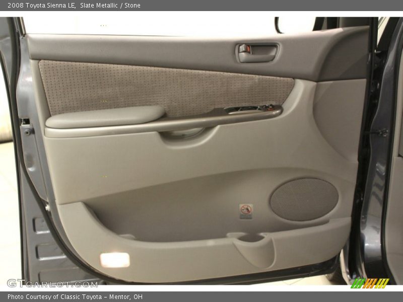 Slate Metallic / Stone 2008 Toyota Sienna LE