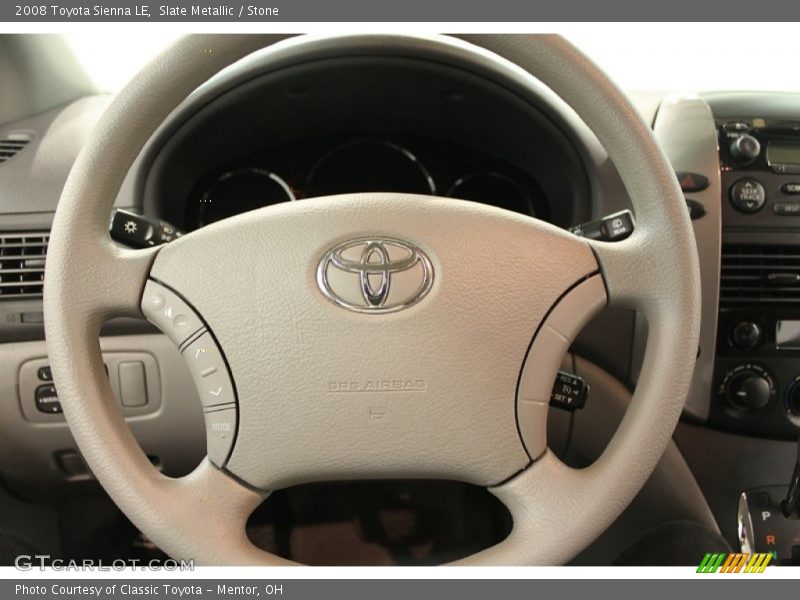 Slate Metallic / Stone 2008 Toyota Sienna LE