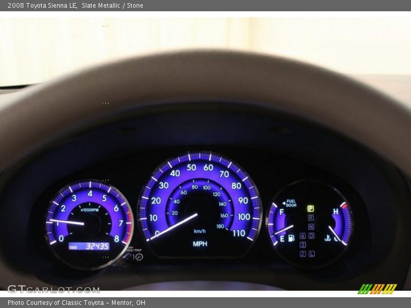 Slate Metallic / Stone 2008 Toyota Sienna LE