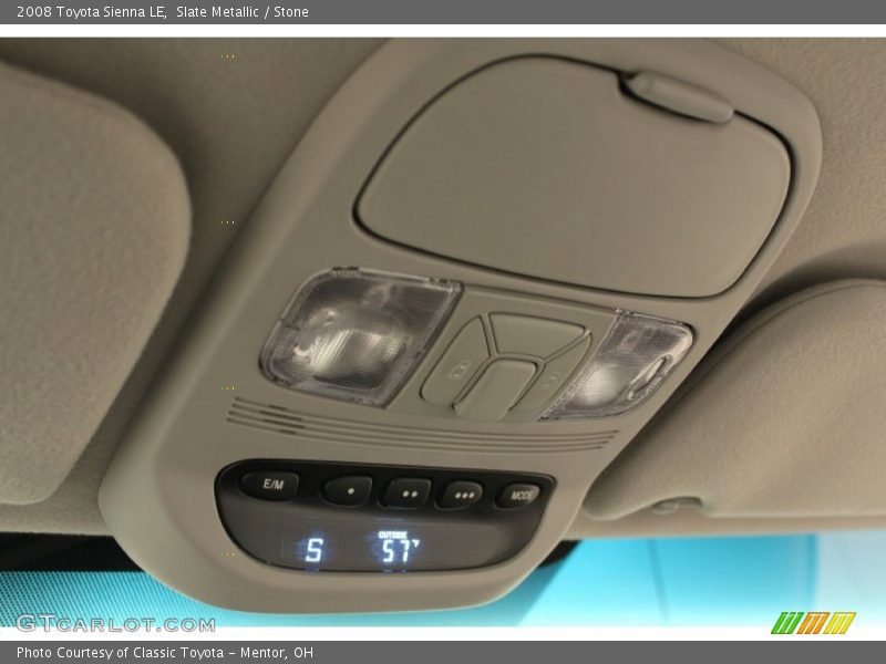 Slate Metallic / Stone 2008 Toyota Sienna LE